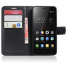 Чехол с визитницей для Lenovo Vibe C (черный)