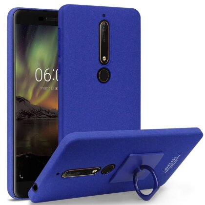 Чехол iMak Finger для Nokia 6 (2018) / Nokia 6.1 (голубой)