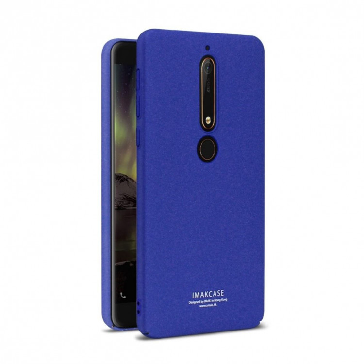 Чехол iMak Finger для Nokia 6 (2018) / Nokia 6.1 (голубой)