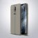 Чехол-накладка Litchi Grain для Nokia 7.1 (серый)