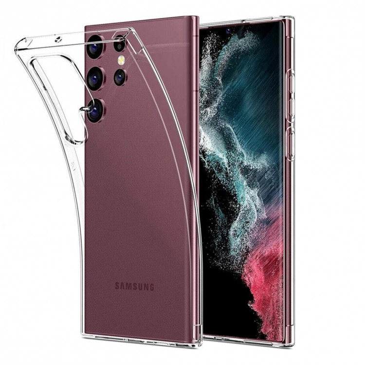 Силиконовый чехол для Samsung Galaxy S22 Ultra