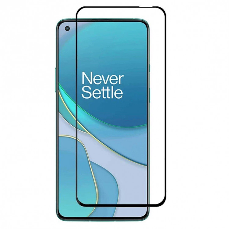 Защитное стекло 3D для OnePlus 9 (черный)