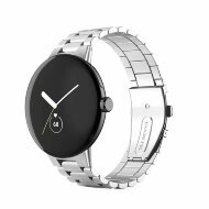 Стальной браслет для Google Pixel Watch (серебряный) Стальной браслет для Google Pixel Watch (серебряный)
