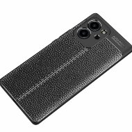 Чехол-накладка Litchi Grain для Honor 80 SE (черный) Чехол-накладка Litchi Grain для Honor 80 SE (черный)