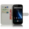 Чехол с визитницей для DOOGEE T6 / T6 Pro (белый)
