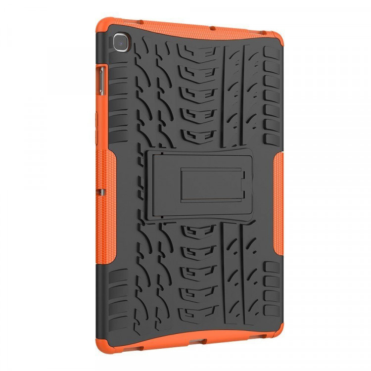 Чехол Hybrid Armor для Samsung Galaxy Tab S5e SM-T720 / SM-T725 (черный + оранжевый)