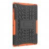 Чехол Hybrid Armor для Samsung Galaxy Tab S5e SM-T720 / SM-T725 (черный + оранжевый)