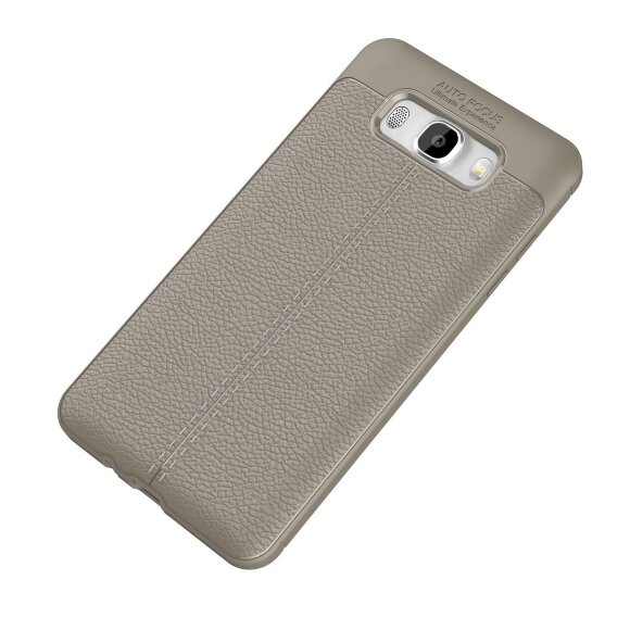 Чехол-накладка Litchi Grain для Samsung Galaxy J5 (2016) (серый) Чехол-накладка Litchi Grain для Samsung Galaxy J5 (2016) (серый)