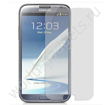 Защитная пленка BUFF 2.5D Anti-shock для Samsung Galaxy Note II / N7100