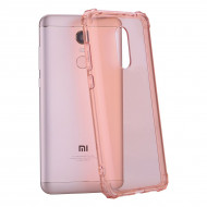 Силиконовый чехол с усиленными бортиками для Xiaomi Redmi 5 (розовый) Силиконовый чехол с усиленными бортиками для Xiaomi Redmi 5 (розовый)