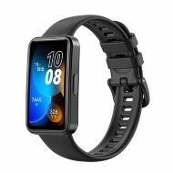 Силиконовый ремешок для HUAWEI Band 8, HUAWEI Band 9 (черный) Силиконовый ремешок для HUAWEI Band 8, HUAWEI Band 9 (черный)