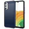 Чехол-накладка Samsung Galaxy A34 (темно-синий)