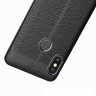 Чехол-накладка Litchi Grain для Xiaomi Redmi Note 5 / 5 Pro (черный)