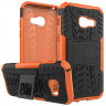 Чехол Hybrid Armor для Samsung Galaxy A3 (2017) SM-A320F (черный + оранжевый)