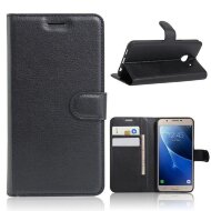 Чехол с визитницей для Samsung Galaxy C5 (черный)