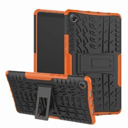 Чехол Hybrid Armor для Huawei MediaPad M5 8.4 (черный + оранжевый)