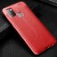Чехол-накладка Litchi Grain для Samsung Galaxy A21s (красный)
