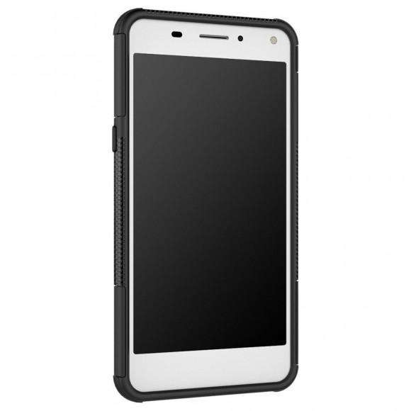 Чехол Hybrid Armor для Huawei Y5 2017 / Y6 2017 (черный)