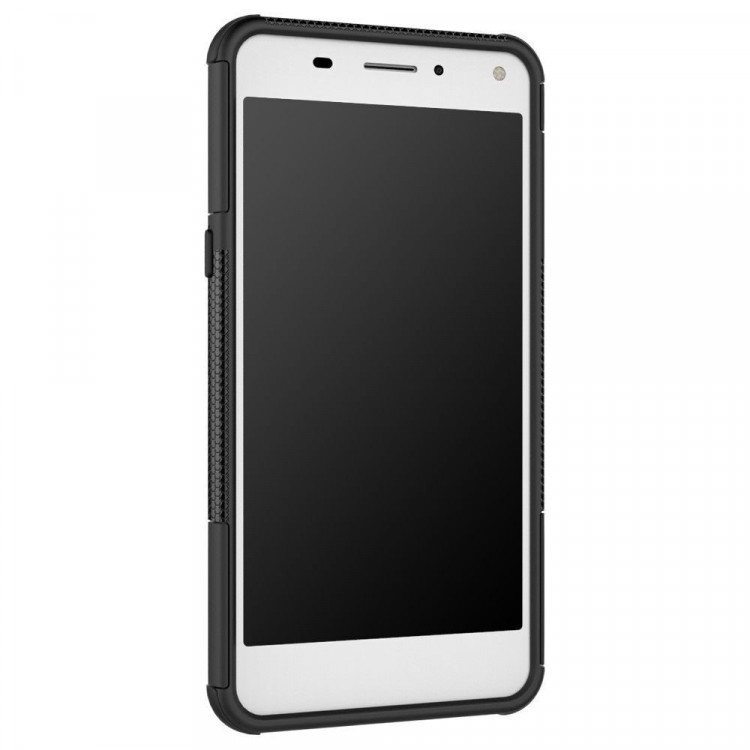 Чехол Hybrid Armor для Huawei Y5 2017 / Y6 2017 (черный)