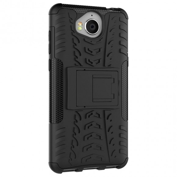 Чехол Hybrid Armor для Huawei Y5 2017 / Y6 2017 (черный)