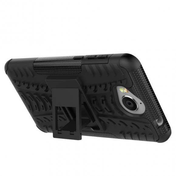 Чехол Hybrid Armor для Huawei Y5 2017 / Y6 2017 (черный)