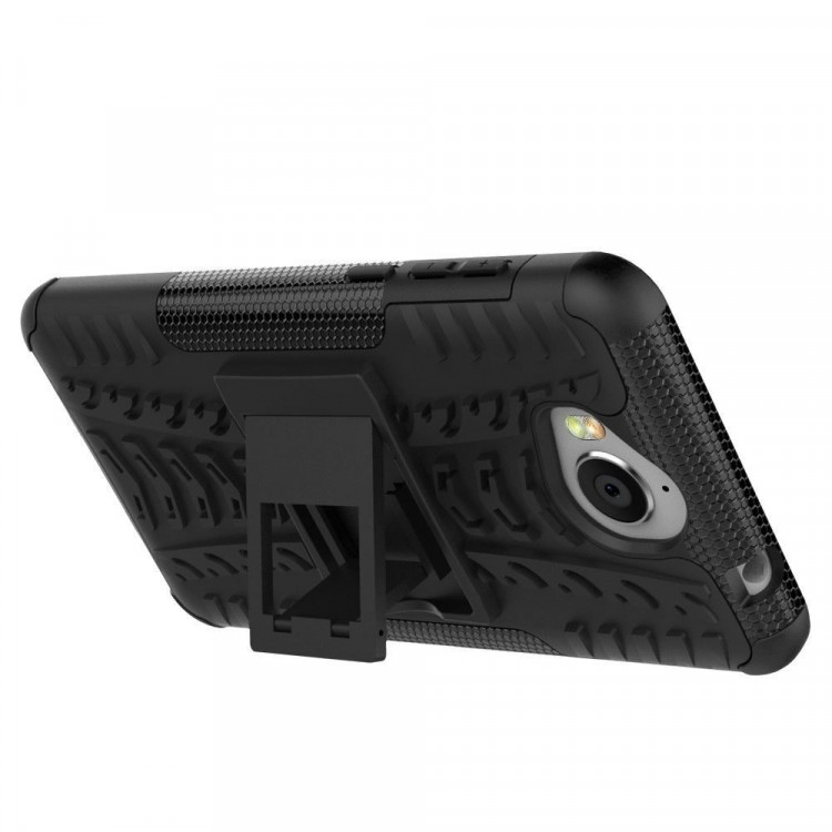 Чехол Hybrid Armor для Huawei Y5 2017 / Y6 2017 (черный)