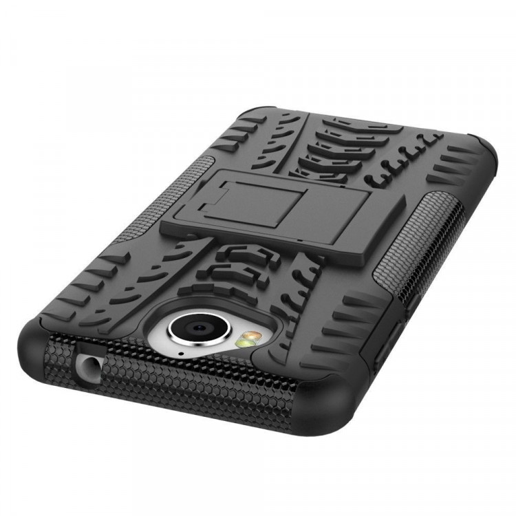 Чехол Hybrid Armor для Huawei Y5 2017 / Y6 2017 (черный)