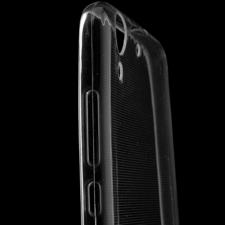Силиконовый TPU чехол для Huawei Y6 II (прозрачный)