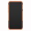 Чехол Hybrid Armor для Samsung Galaxy S10e (черный + оранжевый)