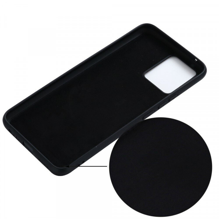 Силиконовый чехол Mobile Shell для Realme 8 / Realme 8 Pro (черный)