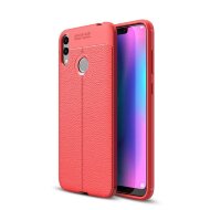 Чехол-накладка Litchi Grain для Huawei Honor 8C (красный) Чехол-накладка Litchi Grain для Huawei Honor 8C (красный)