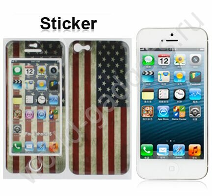 Пленка  Retro Flag USA Style для iPhone 5