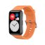 Силиконовый ремешок для Huawei Watch Fit TIA-B09 (оранжевый)