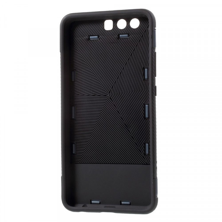 Чехол Hybrid Kickstand для Huawei P10 Plus (темно-серый)