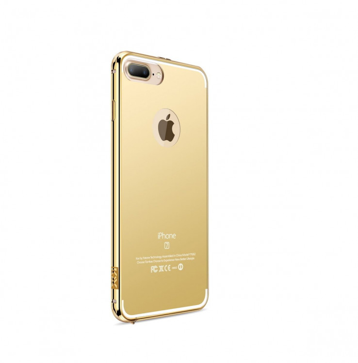 Чехол Luxury Aluminum для iPhone 7 Plus (золотой)