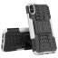 Чехол Hybrid Armor для iPhone X / ХS (черный + белый)