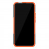 Чехол Hybrid Armor для Huawei P Smart Z / Honor 9X (STK-LX1) (черный + оранжевый)