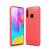 Чехол-накладка Carbon Fibre для Huawei P40 lite E / Honor 9C (красный) Чехол-накладка Carbon Fibre для Huawei P40 lite E / Honor 9C (красный)