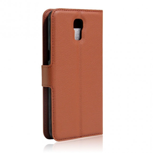 Чехол с визитницей для LG X Screen (коричневый) Чехол с визитницей для LG X Screen (коричневый)