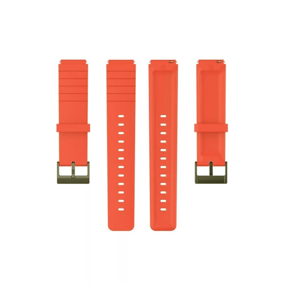Силиконовый ремешок для часов 18мм (красно-оранжевый) Силиконовый ремешок для часов 18мм (красно-оранжевый)