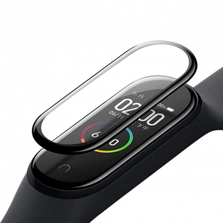Защитное 3D PMMA стекло для Xiaomi Mi Band 4