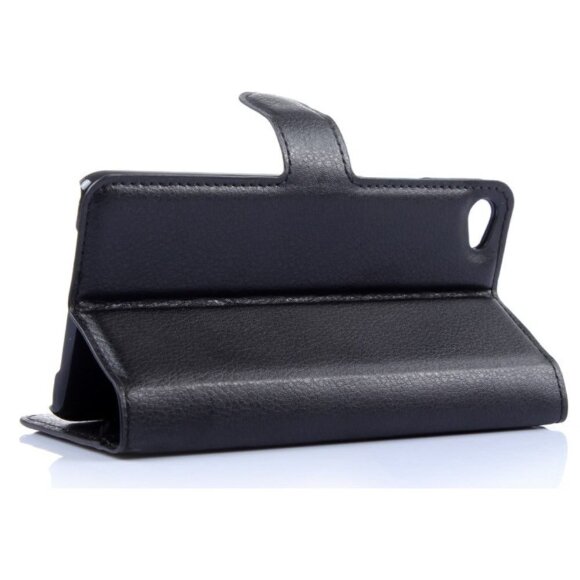Чехол с визитницей для Lenovo Sisley S90 (черный)