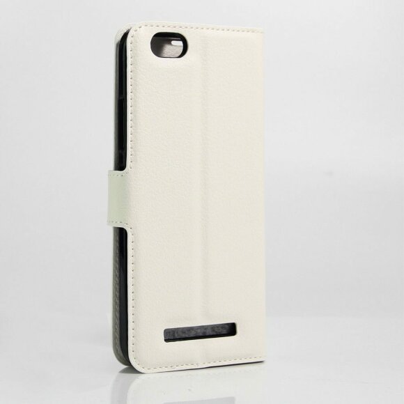 Чехол с визитницей для Lenovo Vibe C (белый)