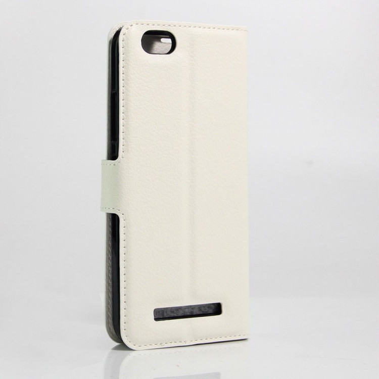 Чехол с визитницей для Lenovo Vibe C (белый)