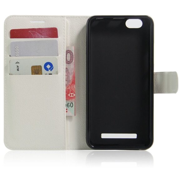 Чехол с визитницей для Lenovo Vibe C (белый)