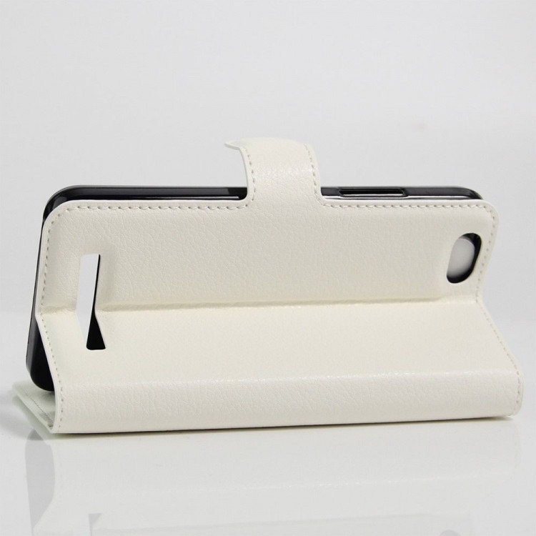 Чехол с визитницей для Lenovo Vibe C (белый)