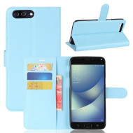 Чехол с визитницей для Asus Zenfone 4 Max ZC520KL (голубой) Чехол с визитницей для Asus Zenfone 4 Max ZC520KL (голубой)