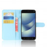 Чехол с визитницей для Asus Zenfone 4 Max ZC520KL (голубой)