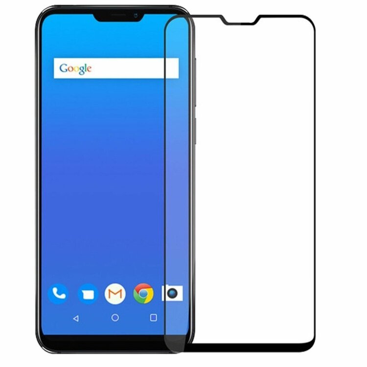 Защитное стекло 3D для ASUS Zenfone Max (M2) ZB633KL (черный)