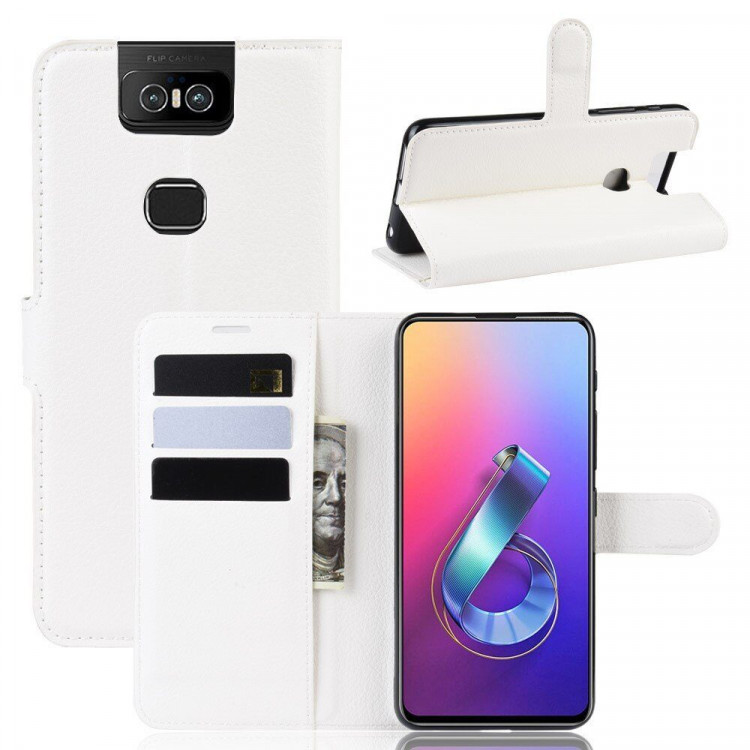 Чехол для Asus Zenfone 6 ZS630KL (белый)